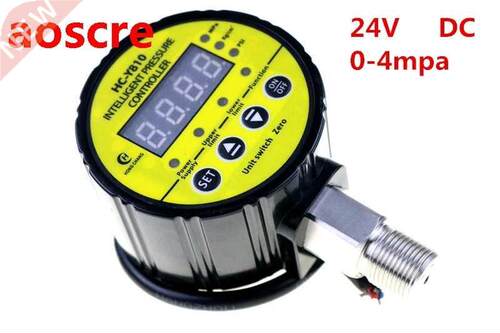 Digital display pressure gauge multi-function electric conta