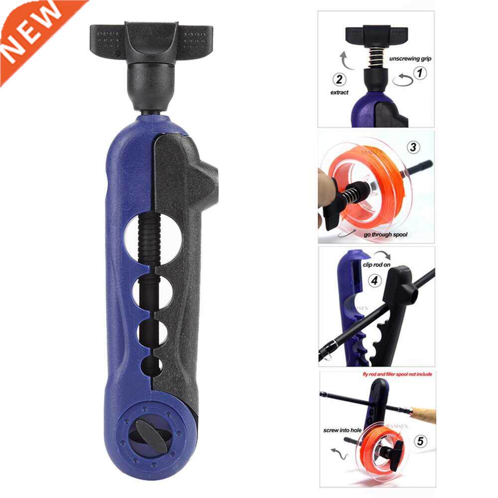 Portable Adjustable Fshng Lne Spooler Reel Spoolng - 实物图