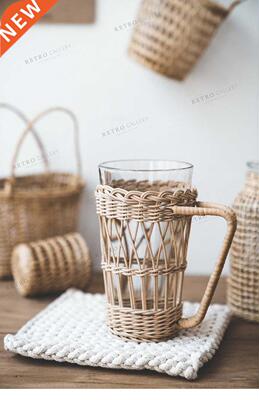 Personality Water Drinking Glass Cup with Cup Cover