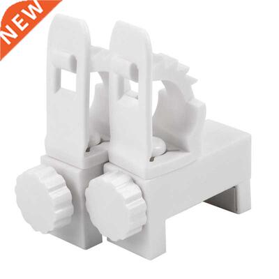 2Pcs Adjustable Crossbar Rod Support Clamp Hder Curtain Ro