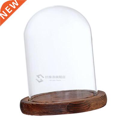 *Clear Glass Cover Landscape Vase Terrarium Container Flower