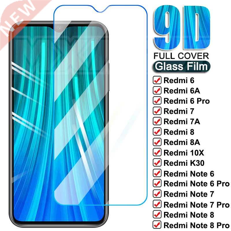 9D Screen Protective Glass On The Redmi 8 8A 7 7A 6 6A K20 K