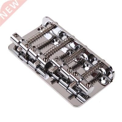 Hard Tail Fixed Bass Guitar Bridge Compatible with 4 String