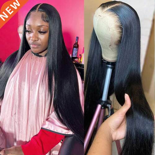 Luvin 1x4 Straight HD Lace Front Human Hair Wigs Brazilian