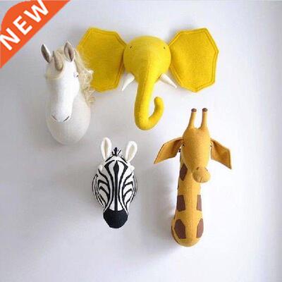 INS Elephant Rabbit Giraffe Wall Decoration 3d Creative