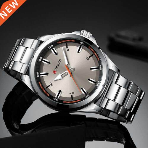 CURREN Top Mens Watches Luxury brand Simple Men Watch Male