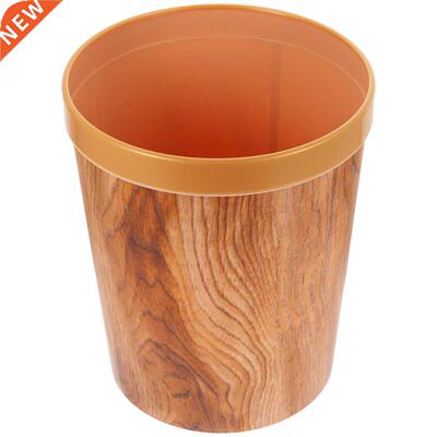 1pc Woodgranng Rubbsh Can Vntage Trash Can mtated