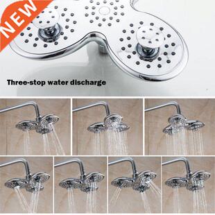 Head Bathroom Functions ABS Petal Shower Shape