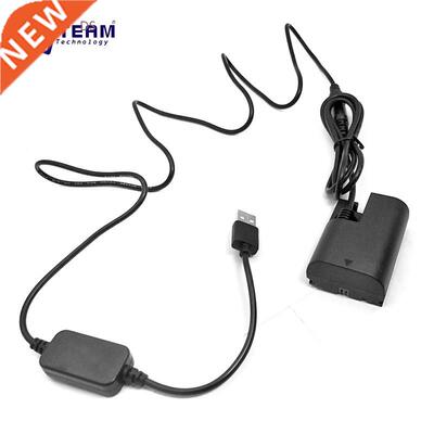 LP-E6 DR-E6 ACK-E6 DC USB Adapter Coupler Kit for Canon Came