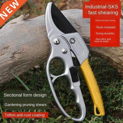 Garden Pruning Shears High Carbon Steel Gardening Plant Scis