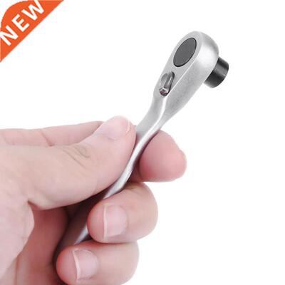 72 Teeth Mini 1/4 Inch Spanner Single-Ended Torque Ratchet W