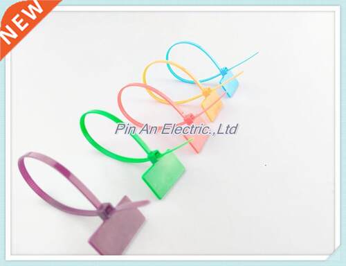 Premium Plastic Nylon Cable Ties with Board 适用于 Marking S
