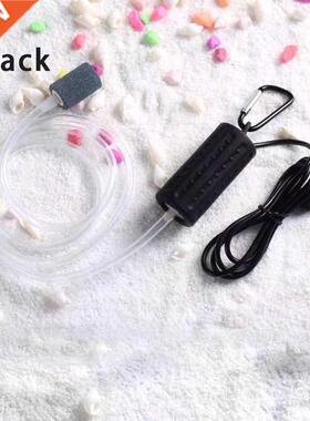 Portable Mini SB Aquarium Fish Tank Oxygen Air Pump Mute Ene