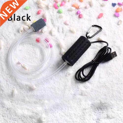 Portable Mini SB Aquarium Fish Tank Oxygen Air Pump Mute Ene