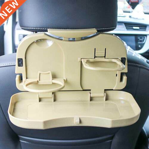 Car Folding Table Auto Drink Food Cup Tray Car Cup Holder Ba