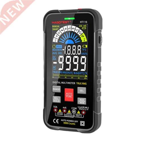 Digital Multimeter 9999 Counts Voltmeter Smart AC/DC Voltage