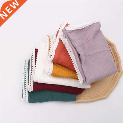Muslin 100% Cotton Baby Blanket 80*65cm Soft Newborn Blanket