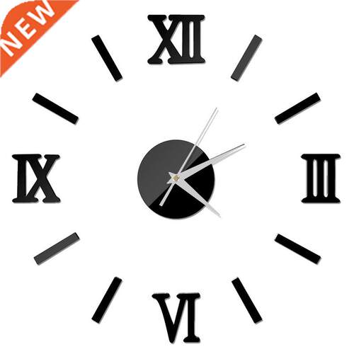 Wall Clock Quartz Watch Modern Design Large Quartz Needle De