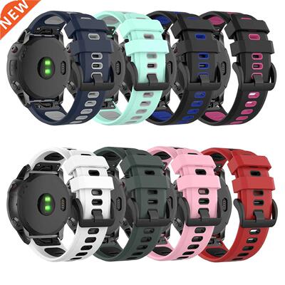 For Garmin Fenix 6X Strap Silicone Sports Replacement Watch