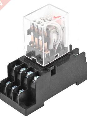 DC 24V Coil Volt 4PDT 14 Pin Terminal Electromagnetic Relay