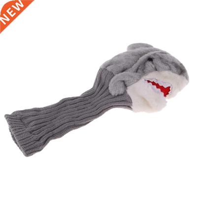 Shark Golf Wool Driver Head Cover Protective Headcover -