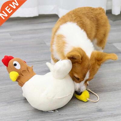 Hen Laying Egg Doll Pet Nose Smell Training Relieve Stress P