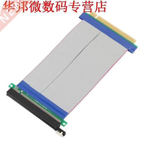 16X PCI-verlengkabel 16x 16X zachte kabel verlengkabel beeld