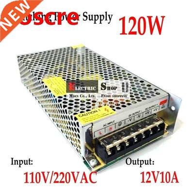 FreeShipping 12VDC 10A 120W Switching Power Supply Driver fo