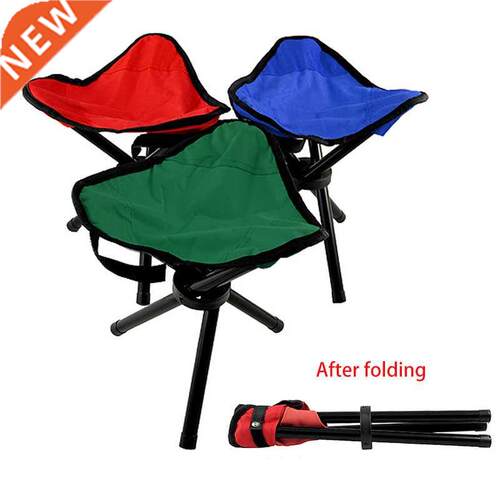 Outdoor Leisure Portable Folding Chair Three-Legged Stool Ca