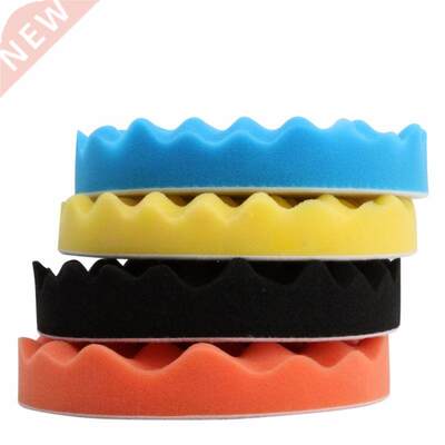 4Pcs 3/4/5/6/7 inch Buffing Polishing Sponge Pads Kit For Ca