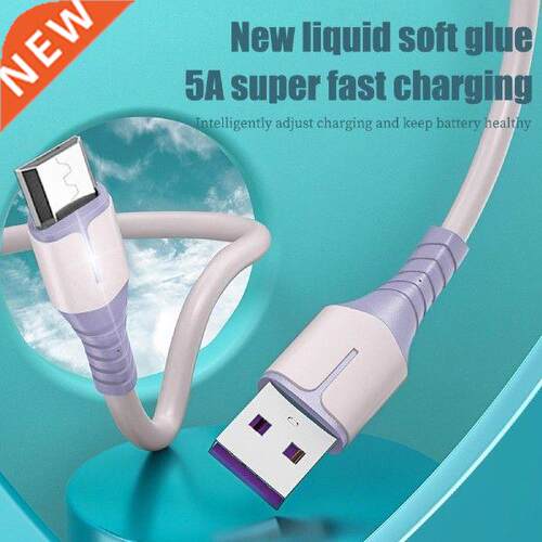 1m 5a Usb Type Pvc Micro Usb Cable Fast Charging Cable