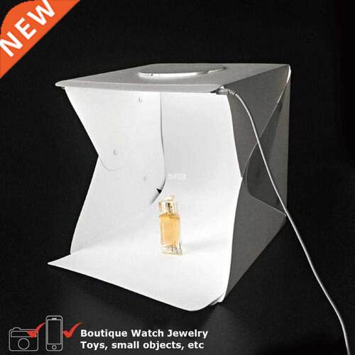 2 LED Fding Lightbox 0*0cm 4 Cor Portable Photography