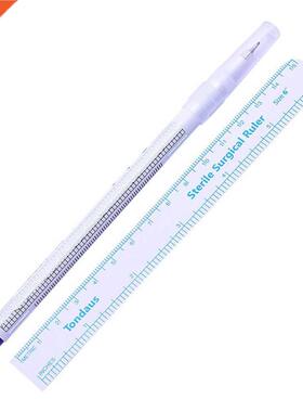 3x Piercing Skin Mrker Mking Remover Pen Set with Mesuri