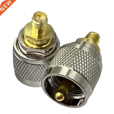1Pcs RP SMA Female Plug to UHF PL259 Male Plug RF Adapter Co