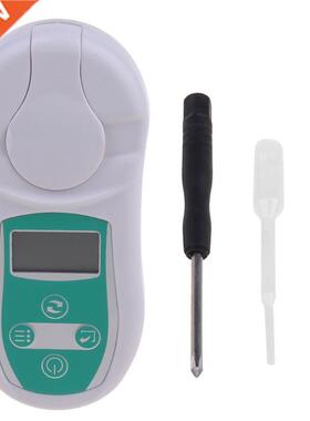 Digital Brix Refractometer Sugar Testing Meter 0-53% Tempera