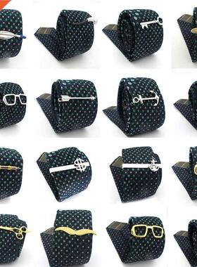 Free Shipping Men	s Tie Clips 29 Designs Option Novel