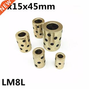 8x15x45 mm lnear graphte copper set bearng copper bushng