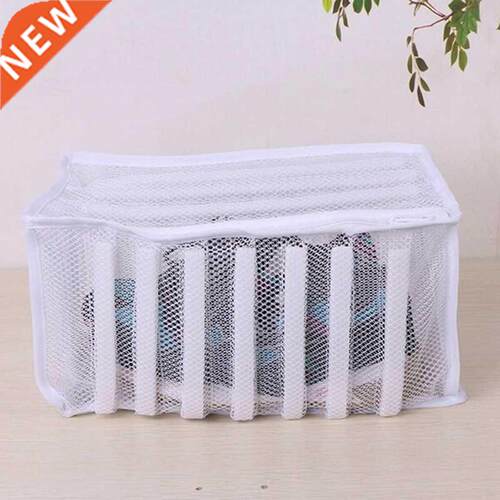 White Laundry Bag Organizer Bag For Shoe Mesh Laundry Shoes