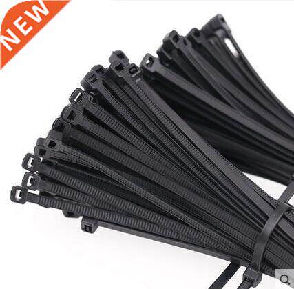 100PCS Width of GB Black Self-locking Plastic Nylon tie 5X30