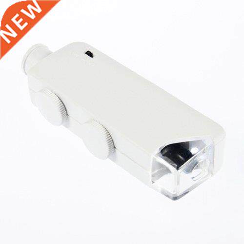Mini Pocket Handheld Microscope Magnifier Loupe 160x to 200x