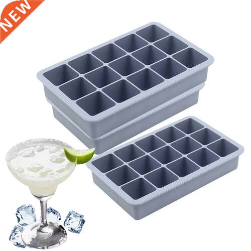 Food Grade Silicone 6/15 Cavity Ice Maker Trays Form Cake Ch