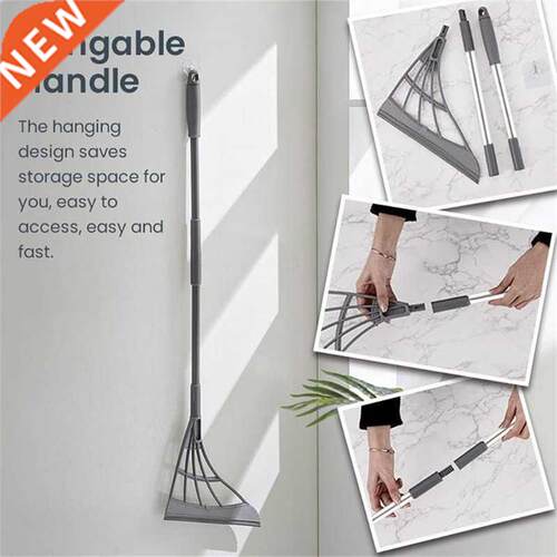 Magic Wiper Broom Wipe Squeeze Silicone Mop for Wash Floor C