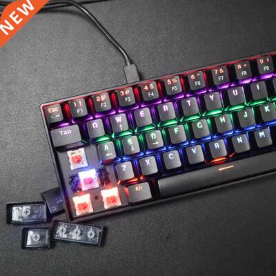 DK61 Wired Keyboard Quick Response Plug Play Waterproof Type