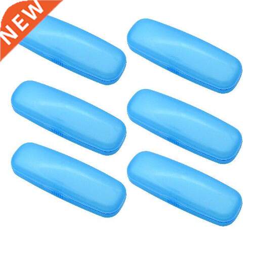 6PCS Men And Women Protective Glasses Case Sunglasses Hard