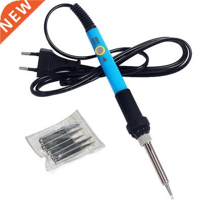 220V 60W Adjustable Temperature Electric Soldering Iron Inte