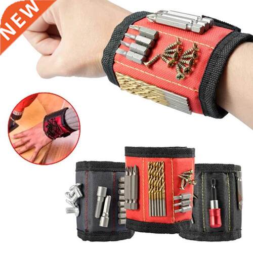 New Strong Magnetic Wristband Portable Tool Bag For Screw Na