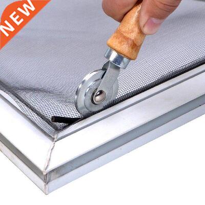 Wooden Handle And Steel Wheels Rolling Tool Yarn Pressure
