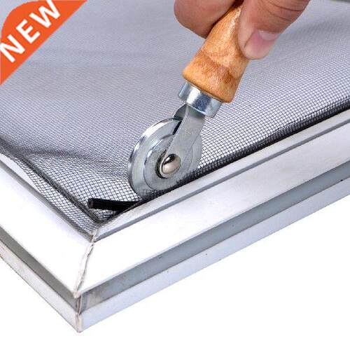 Wooden Handle And Steel Wheels Rolling Tool Yarn Pressure