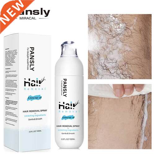 Hair Removal Spray for women 2 in 1 Inhibitor Silky Permanen