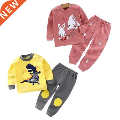 Toddler 6M 12M 3T 4T 5T Girls Boys Kids Pajama Sets Long Sle